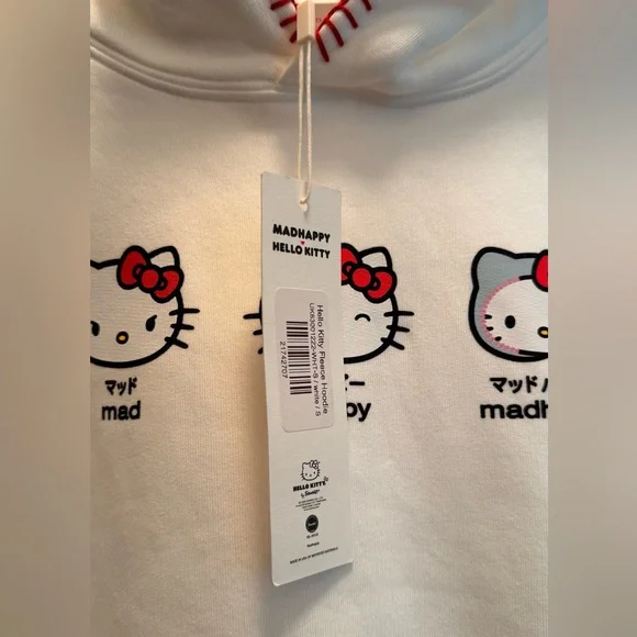 Madhappy x Hello Kitty Hoodie Limited Edition Sold Out! Size S - Picture 3 of 3
